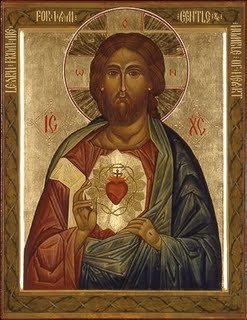Jézus Szent Szíve ikon